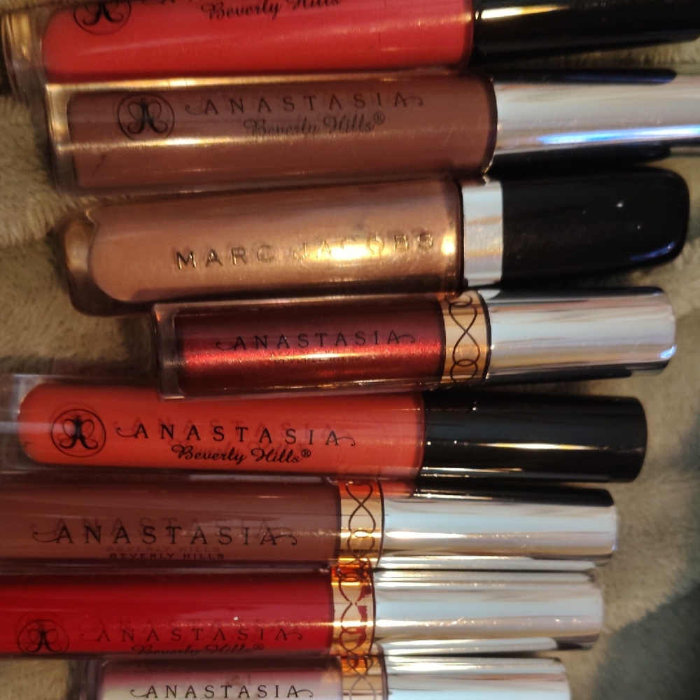 Anastasia Beverly Hills Lip Gloss Collection - Red, Brown, Cream